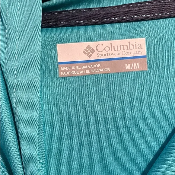Columbia Blue and Dark Blue Performance Hoodie - Picture 2 of 4
